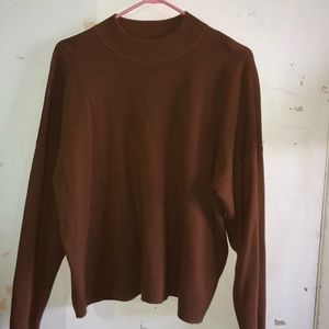 H&M Brown Short Turtle Neck